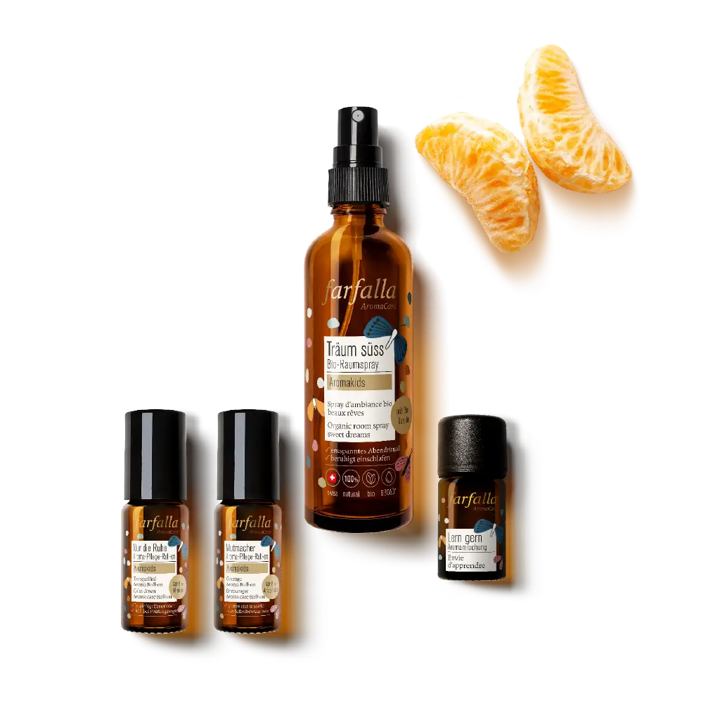 Farfalla – Nur die Ruhe Aroma-Pflege-Roll-on, Aromakids, 10 ml