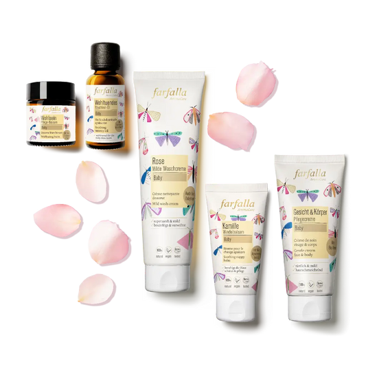 Farfalla – Baby, Rose, Zärtliche Pflegecreme Gesicht & Körper, 100 ml