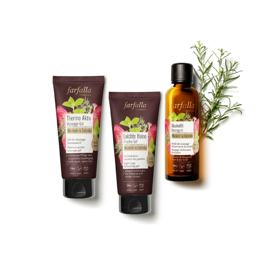 Farfalla – Muskeln & Gelenke, Muskelfit Massageöl, 75 ml