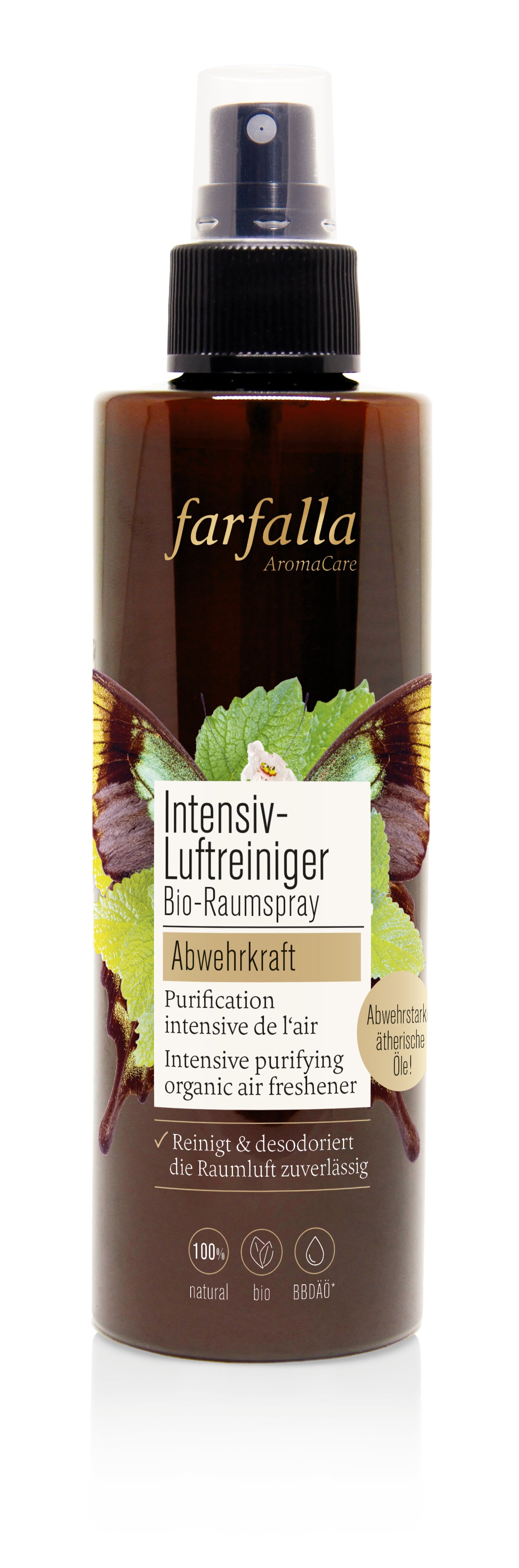 Farfalla – Intensiv-Luftreiniger Bio-Raumspray, Aroma Help, 200 ml