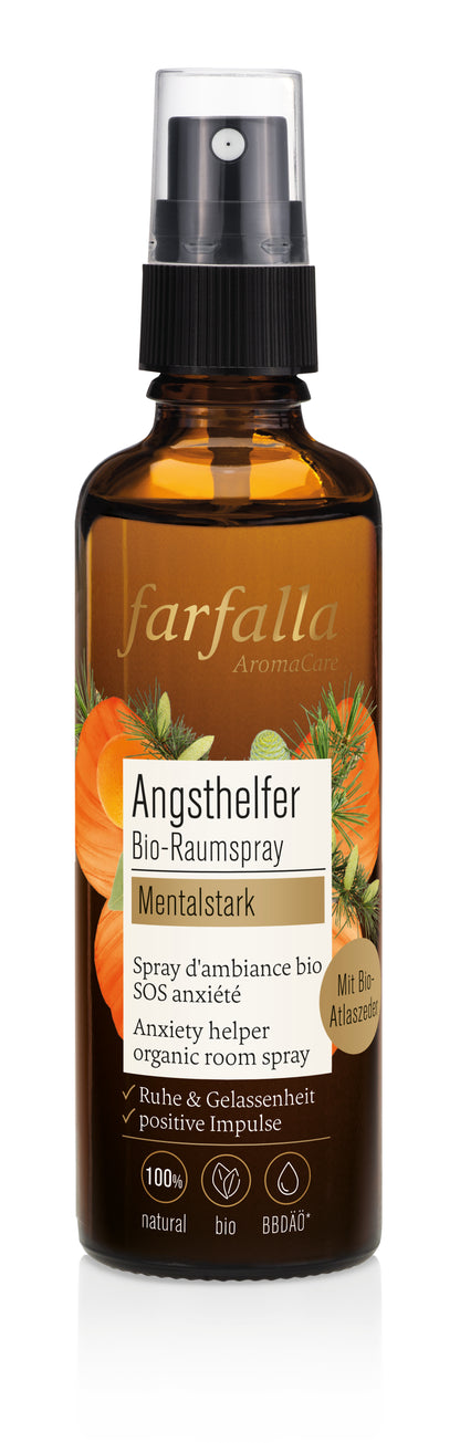 Farfalla – Mentalstark, Angsthelfer Bio-Raumspray, 75 ml