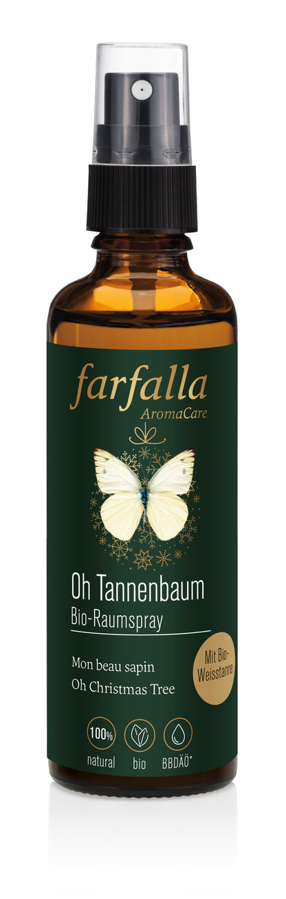 Farfalla – Oh Tannenbaum Bio-Raumspray, 75 ml
