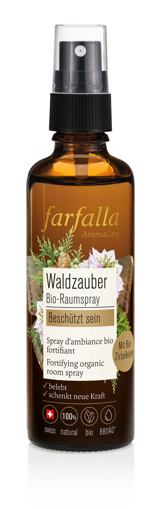 Farfalla – Beschützt sein, Waldzauber Bio-Raumspray, 75 ml