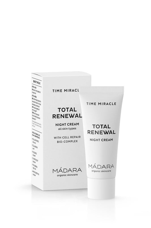 Mádara TIME MIRACLE Total Renewal Nachtcreme, 20ml