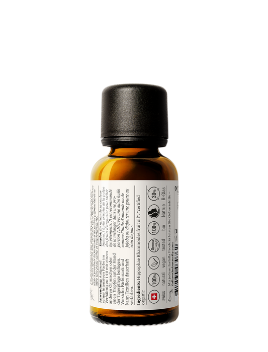 Farfalla – Sanddornfruchtfleisch Bio-Pflegeöl, after sun, 30 ml