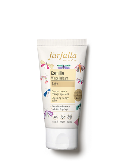 Farfalla – Baby, Kamille, Besänftigender Windelbalsam, 50 ml