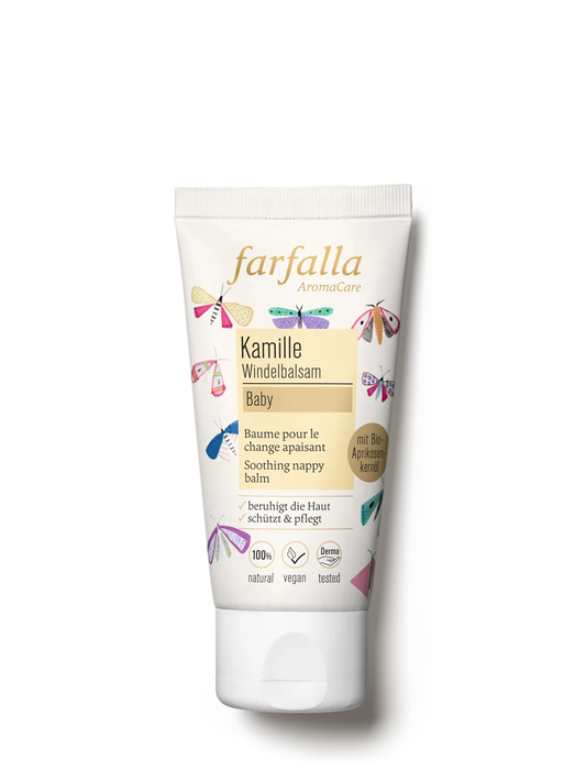 Farfalla – Baby, Kamille, Besänftigender Windelbalsam, 50 ml