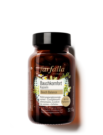 Farfalla – Bauchkomfort Kapseln, Phyto Aroma Complex, 80 Stk.