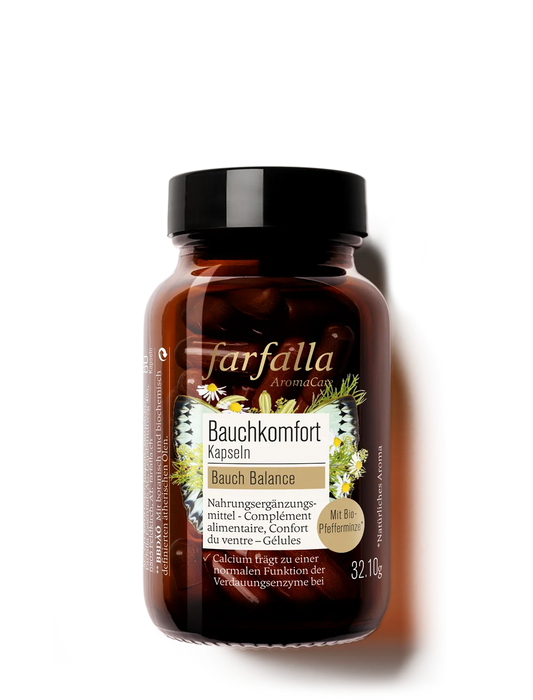 Farfalla – Bauchkomfort Kapseln, Phyto Aroma Complex, 80 Stk.
