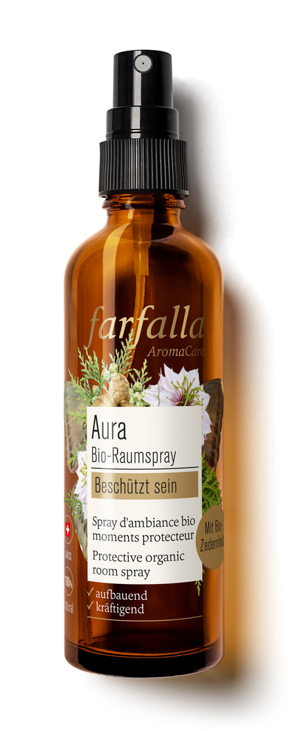 Farfalla – Beschützt sein, Aura, Schützender Bio-Raumspray, 75 ml