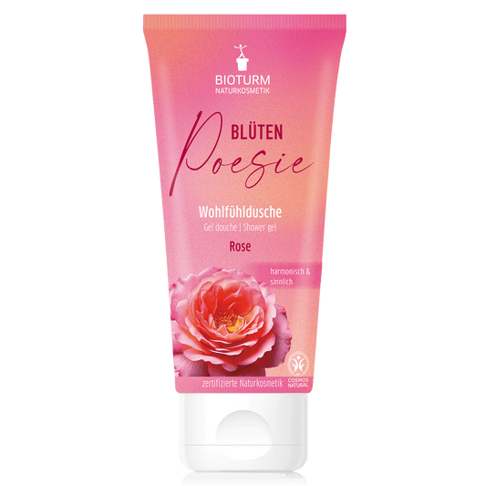 Bioturm Blüten-Poesie | Wohlfühldusche Rose 200 ml - Bioturm