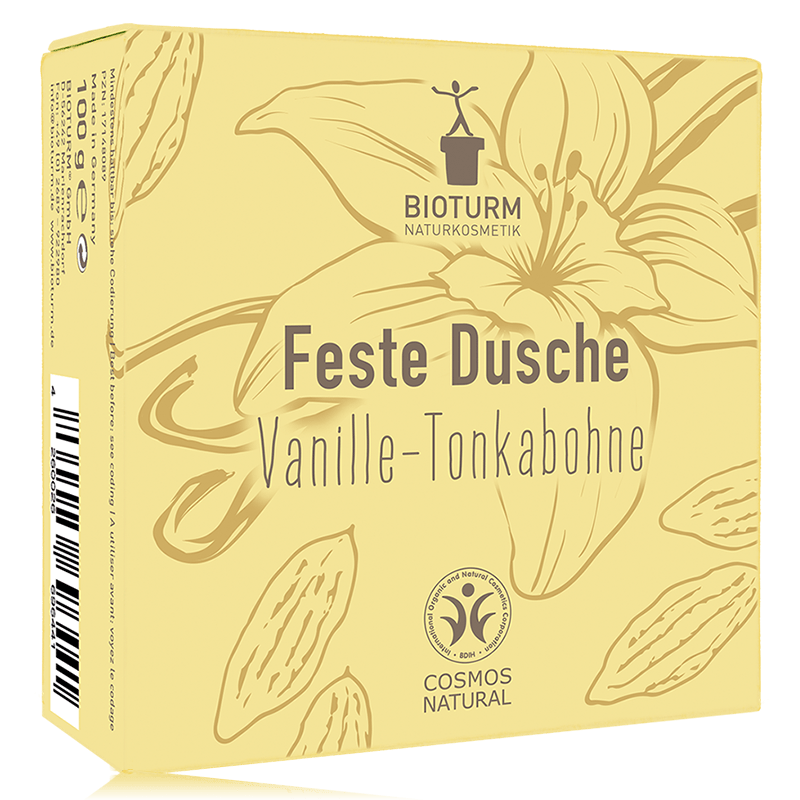 Bioturm Feste Dusche Vanille-Tonkabohne Nr.138, 100 g - Bioturm