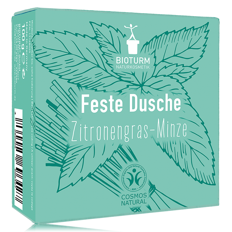 Bioturm Feste Dusche Zitronengras-Minze Nr.136, 100 g