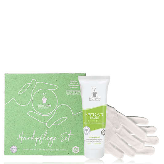 Bioturm Handpflege-Set 50 ml + Handschuhe - Bioturm