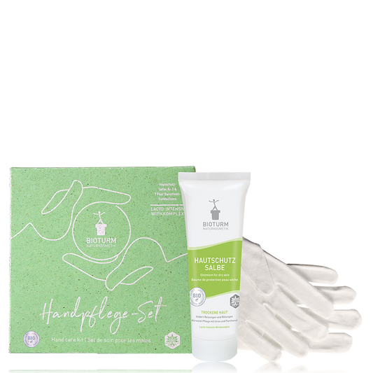 Bioturm Handpflege-Set 50 ml + Handschuhe