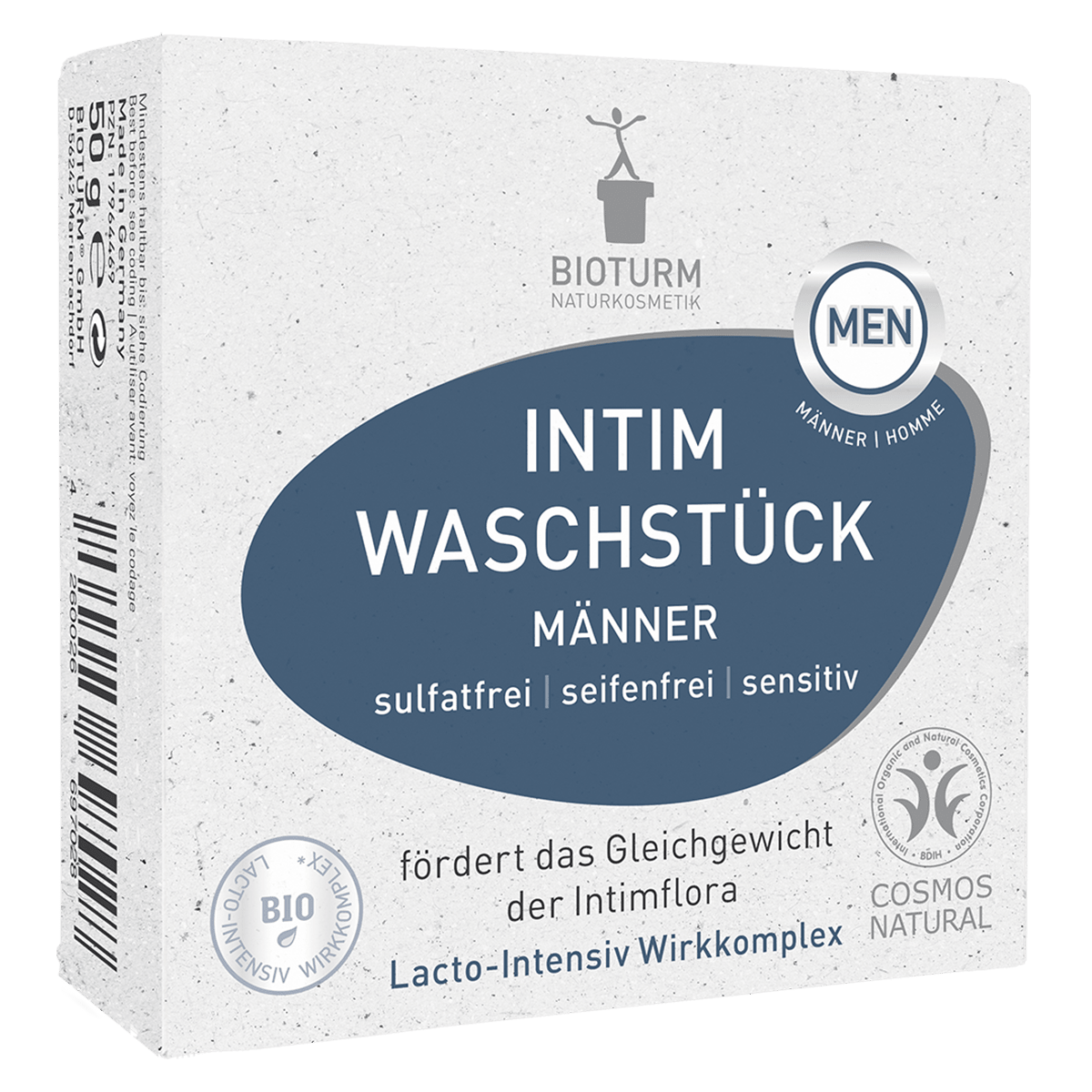Bioturm Intim Waschstück Männer Nr. 142, 50 g - Bioturm