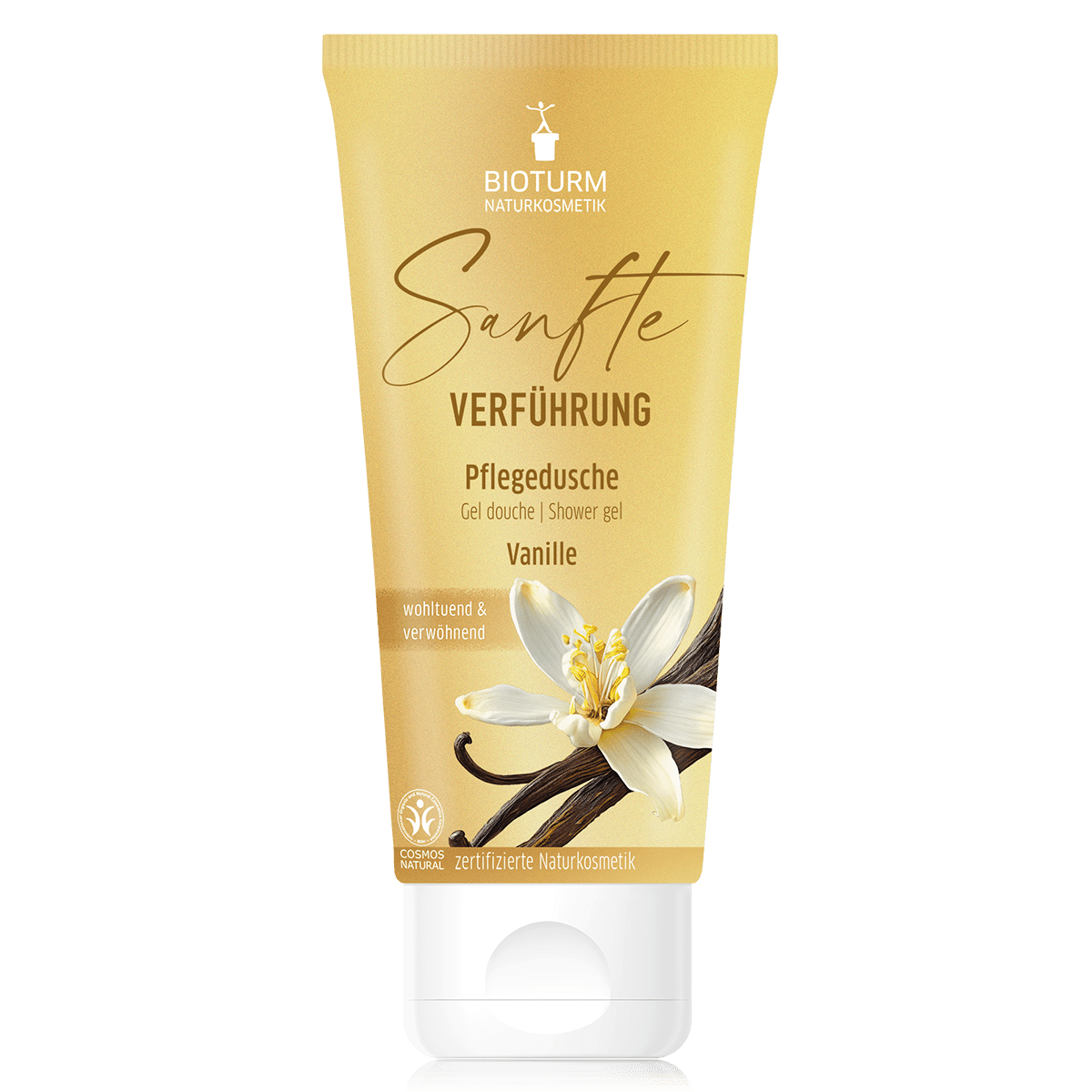 Bioturm Sanfte Verführung | Pflegedusche Vanille 200 ml - Bioturm