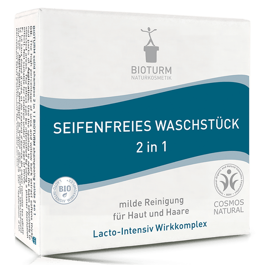Bioturm Seifenfreies Waschstück 2 in 1 Nr.131, 100 g - Bioturm