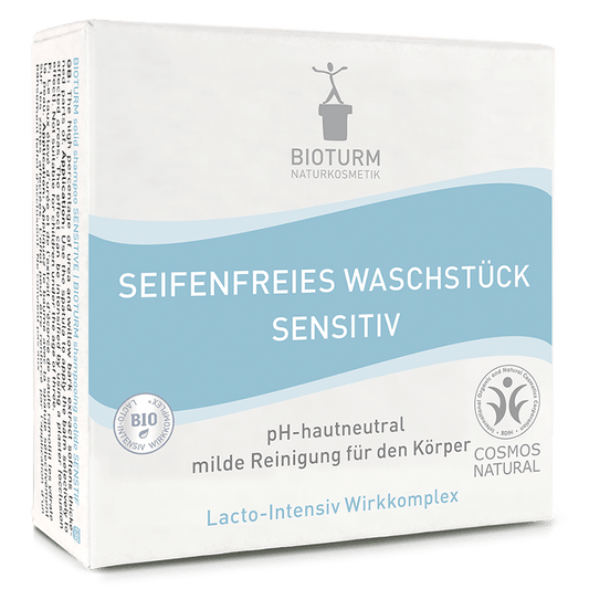 Bioturm Seifenfreies Waschstück sensitiv Nr.130, 100 g - Bioturm