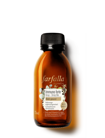 Farfalla – Bleib gesund, Immuno Forte Sirup bio, 125 ml