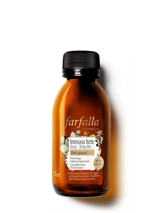 Farfalla – Bleib gesund, Immuno Forte Sirup bio, 125 ml