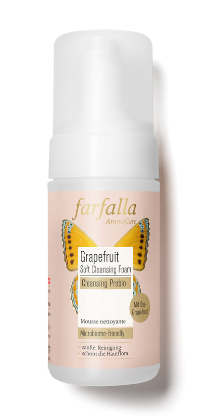 Grapefruit Soft Cleansing Foam, Cleansing Prebio, 120ml - Vorderansicht