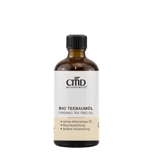 CMD Teebaumöl aus kontrolliert biologischem Anbau - mit Tropfeinsatz - 100 ml - die Naturcosmetic