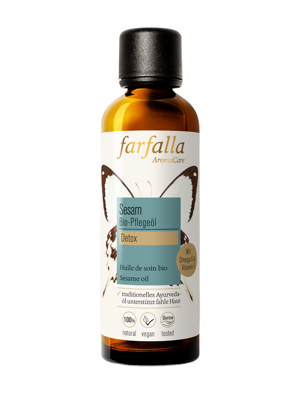 Farfalla – Sesam Bio-Pflegeöl, Detox, 75 ml