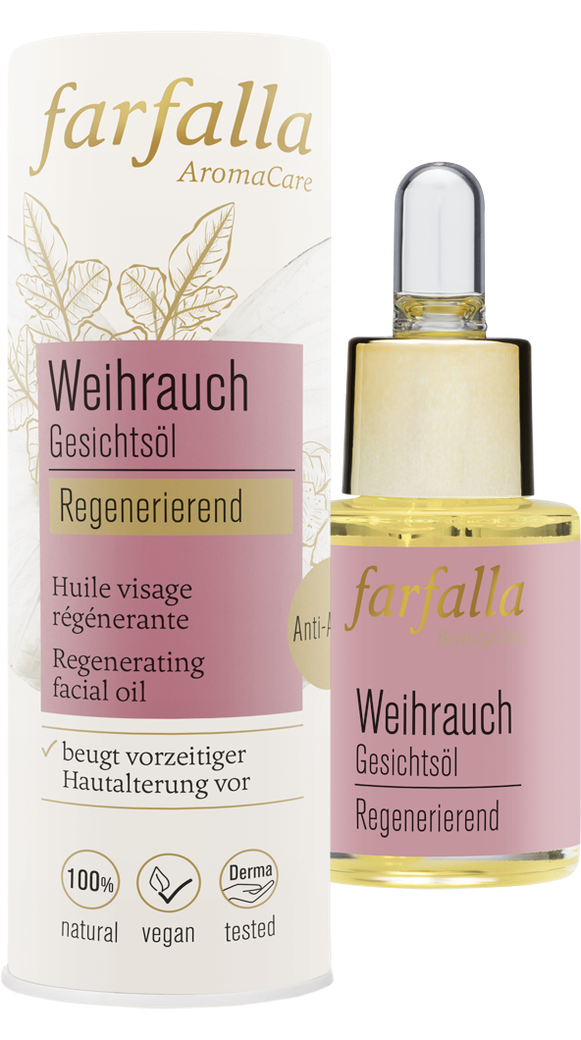 Farfalla Gesichtsöl Weihrauch, regenerierend 15 ml