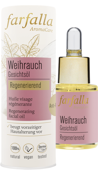 Farfalla Gesichtsöl Weihrauch, regenerierend 15 ml
