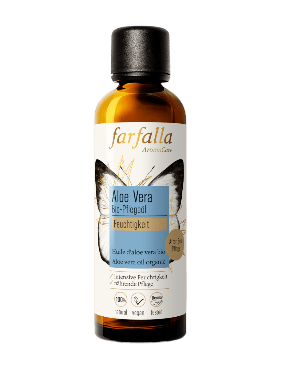 Farfalla – Aloe Vera Bio-Pflegeöl, Feuchtigkeit, 75 ml - Farfalla