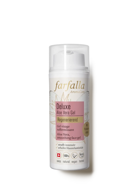 Farfalla – Aloe Vera, Straffendes Deluxe Gesichtsgel, 50 ml, regenerierend - Farfalla