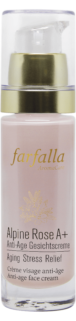 Farfalla Alpine Rose A+ Anti-Age Gesichtscreme, Aging Stress Relief, 30ml - Farfalla