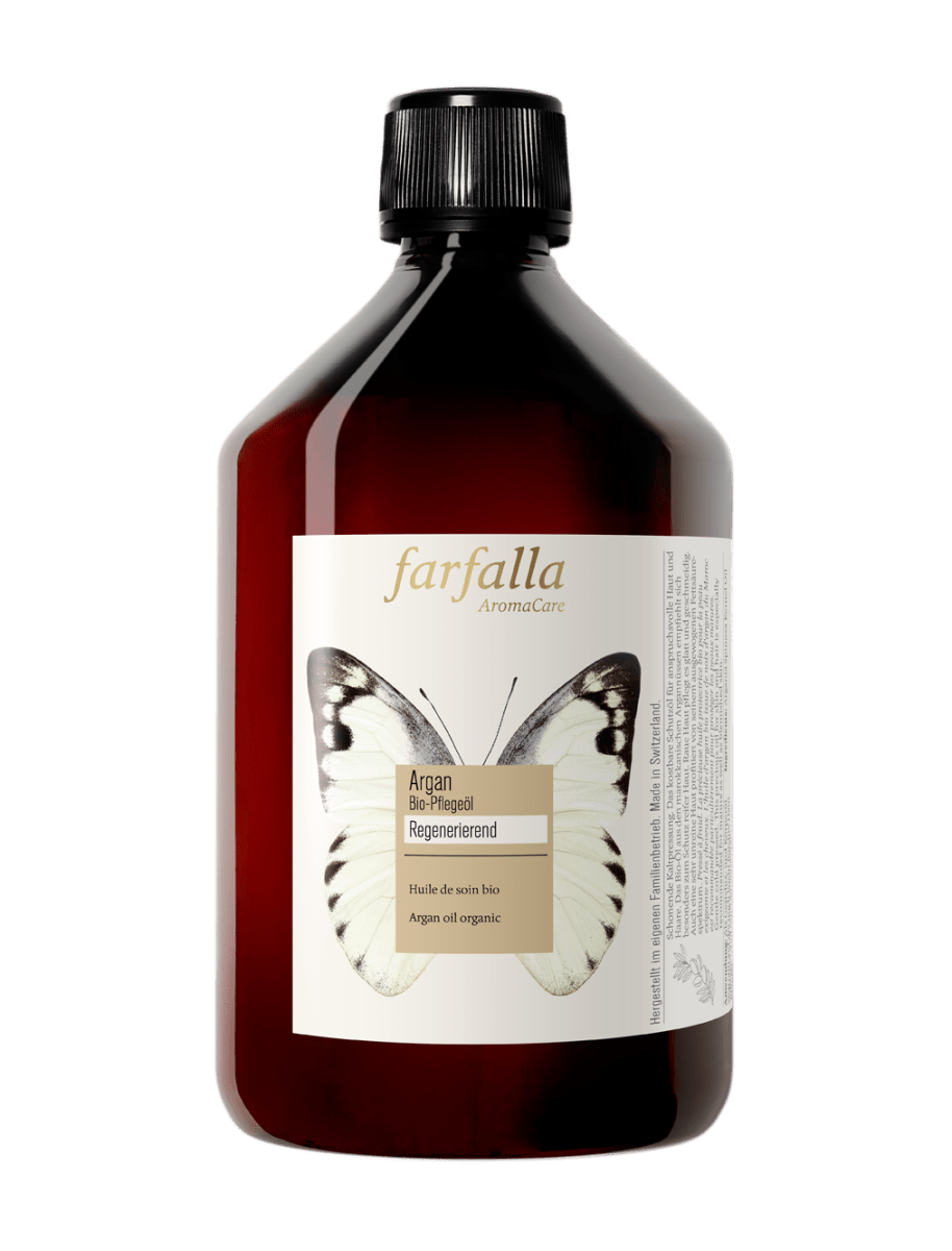 Farfalla – Argan, Bio-Pflegeöl, regenerierend, 500 ml - Farfalla