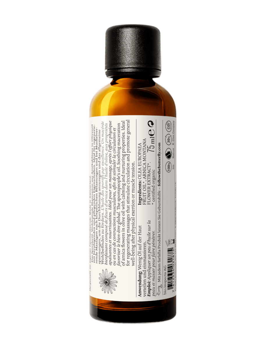 Farfalla – Arnika, Bio-Pflegeöl, regenerierend, 75 ml - Farfalla
