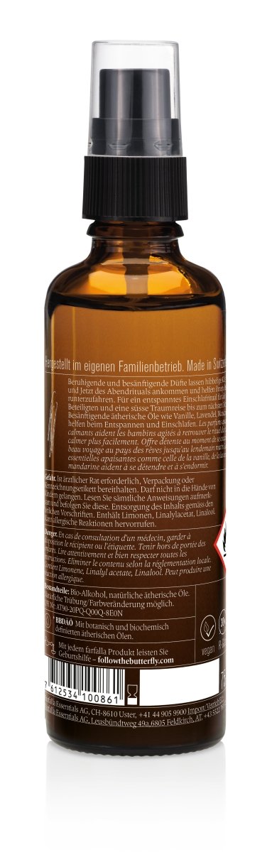 Farfalla – Aromakids, Träum süss Bio-Raumspray, 75 ml - Farfalla