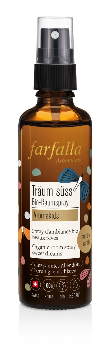 Farfalla – Aromakids, Träum süss Bio-Raumspray, 75 ml - Farfalla