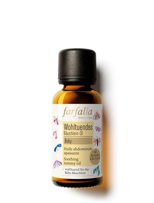 Farfalla – Baby, Fenchel Kamille, Wohltuendes Bäuchleinöl, 30 ml - Farfalla