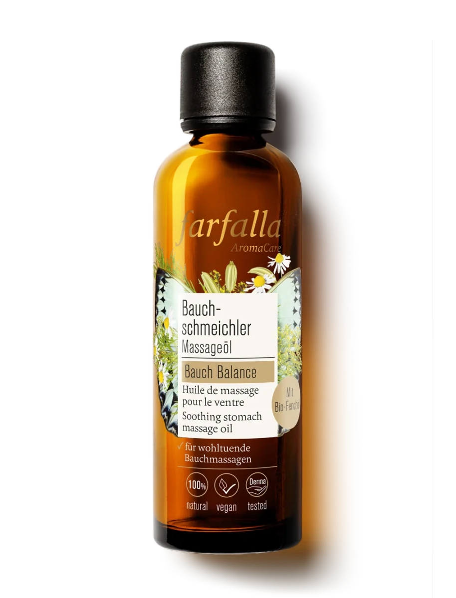 Farfalla – Bauch Balance, Bauchschmeichler Massageöl, 75 ml - Farfalla