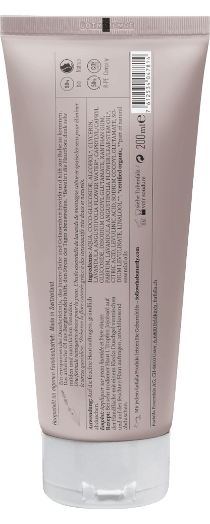 Farfalla Berglavendel Relax, Duschgel, 200ml - Farfalla