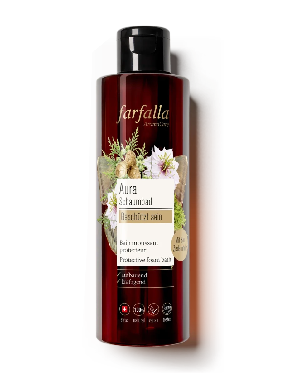 Farfalla – Beschützt sein, Aura Schaumbad, 200 ml - Farfalla