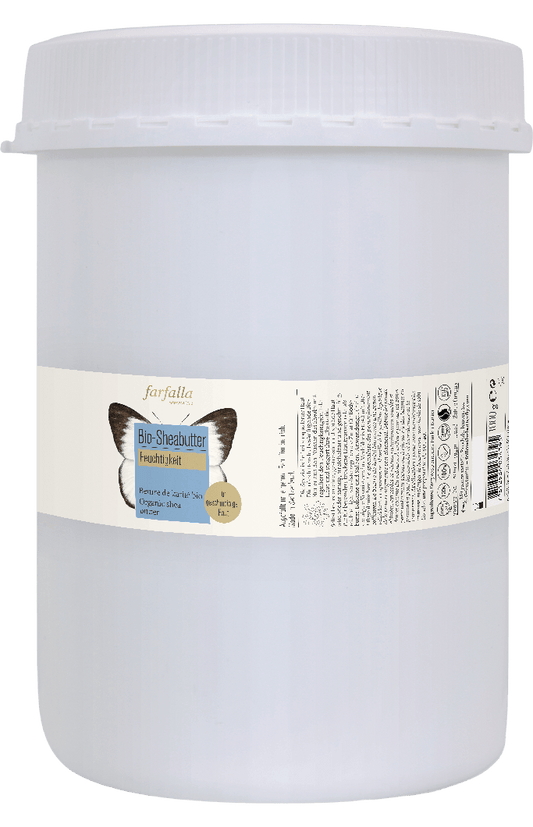 Farfalla Bio-Sheabutter, Feuchtigkeit, 1000 g - Farfalla