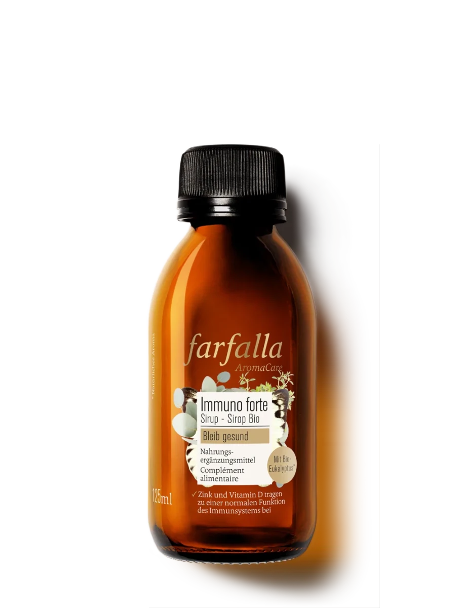 Farfalla – Bleib gesund, Immuno Forte Sirup bio, 125 ml - Farfalla