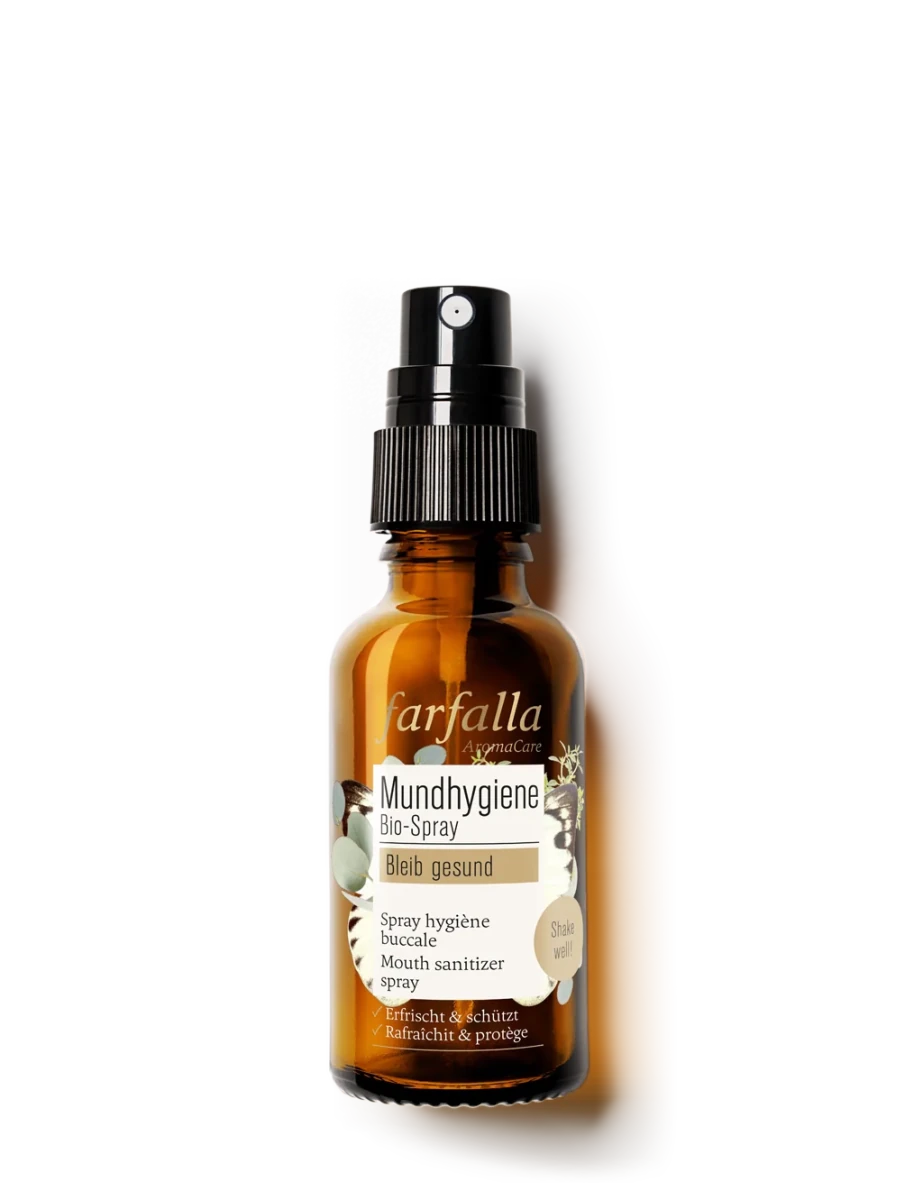 Farfalla – Bleib gesund, Pfefferminze Mundhygiene Spray, 30 ml - Farfalla