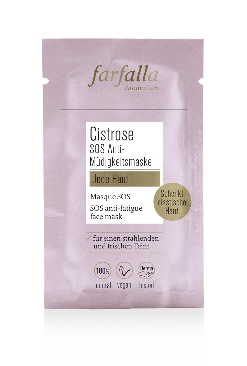 Farfalla Cistrose Für jede Haut SOS Anti-Müdigkeitsmaske 7 ml - Farfalla