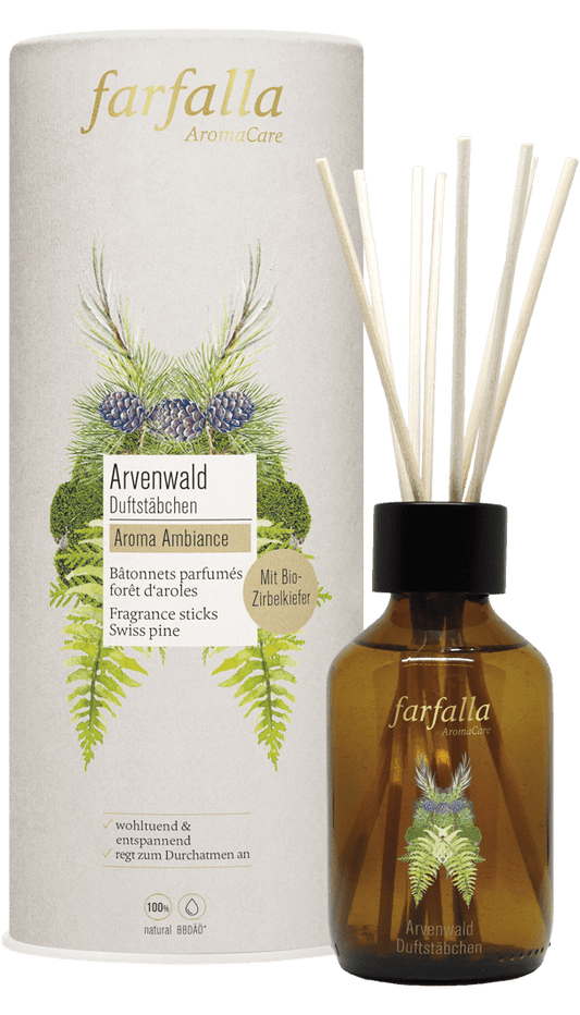Farfalla – Duftstäbchen Arvenwald Aroma Ambiance, 150 ml - Farfalla
