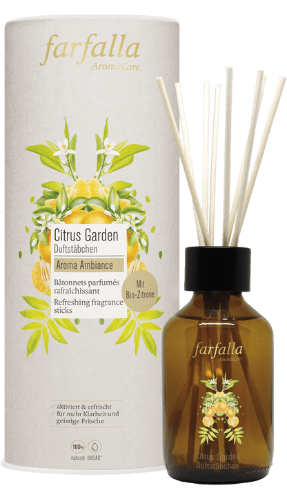 Farfalla – Duftstäbchen Citrus Garden Aroma Ambiance, 150 ml - Farfalla