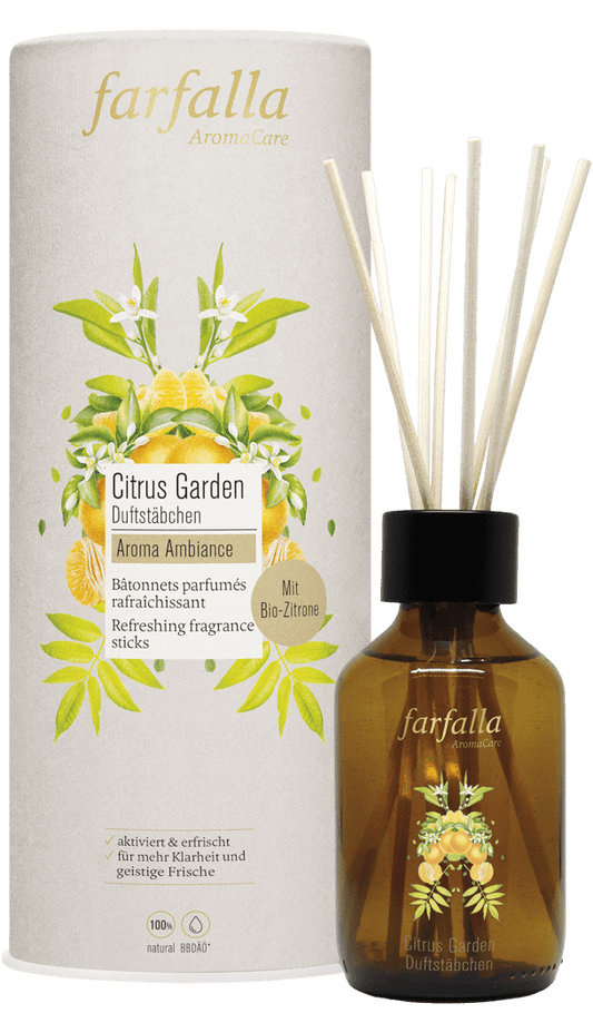 Farfalla – Duftstäbchen Citrus Garden Aroma Ambiance, 150 ml - Farfalla