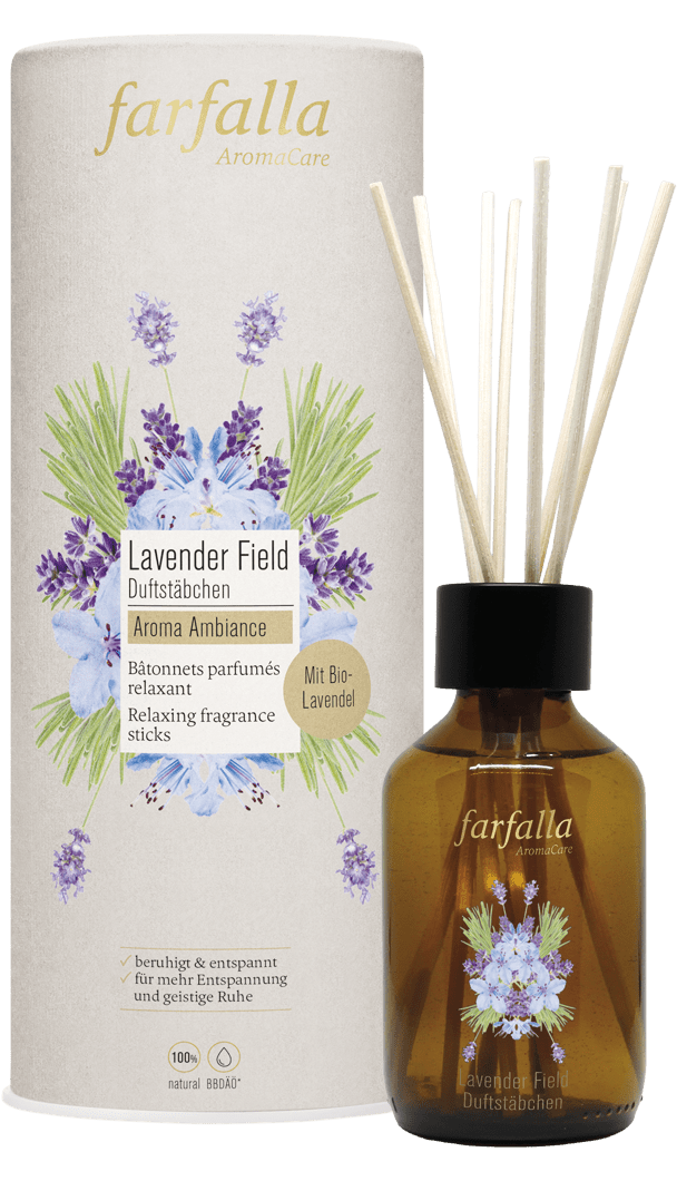 Farfalla – Duftstäbchen Lavender Field Aroma Ambiance, 150 ml - Farfalla