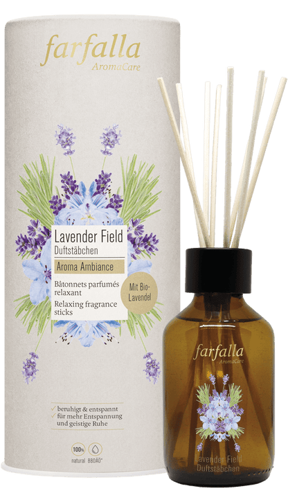 Farfalla – Duftstäbchen Lavender Field Aroma Ambiance, 150 ml - Farfalla